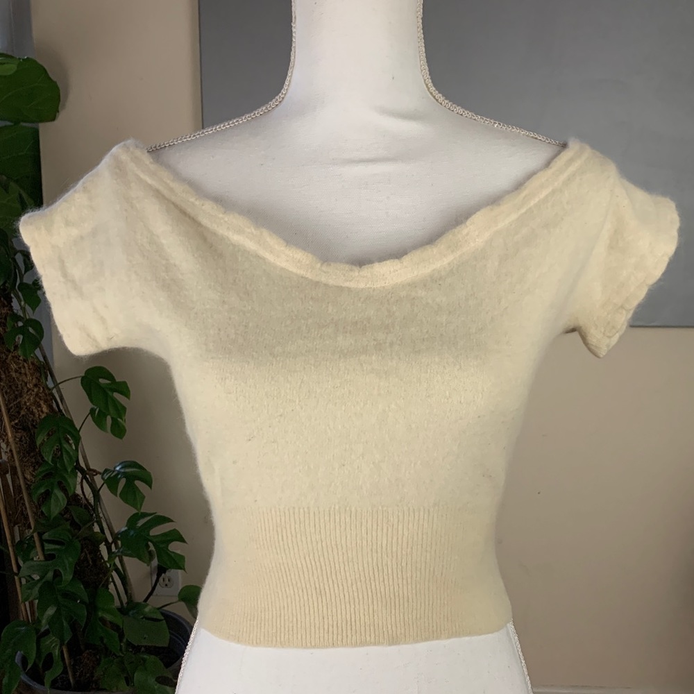 Luisa Spagnoli vintage angora sweater wool top